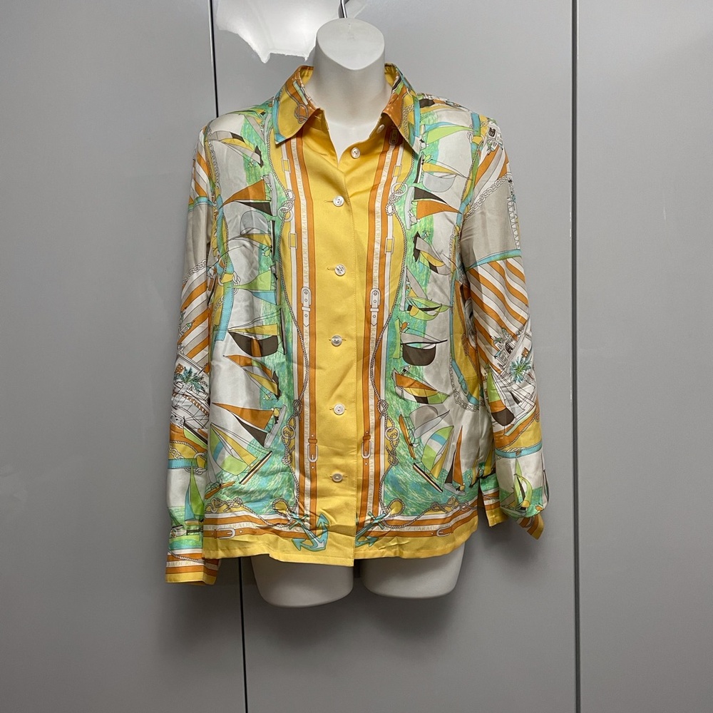 Colorful Button-Up Shirt